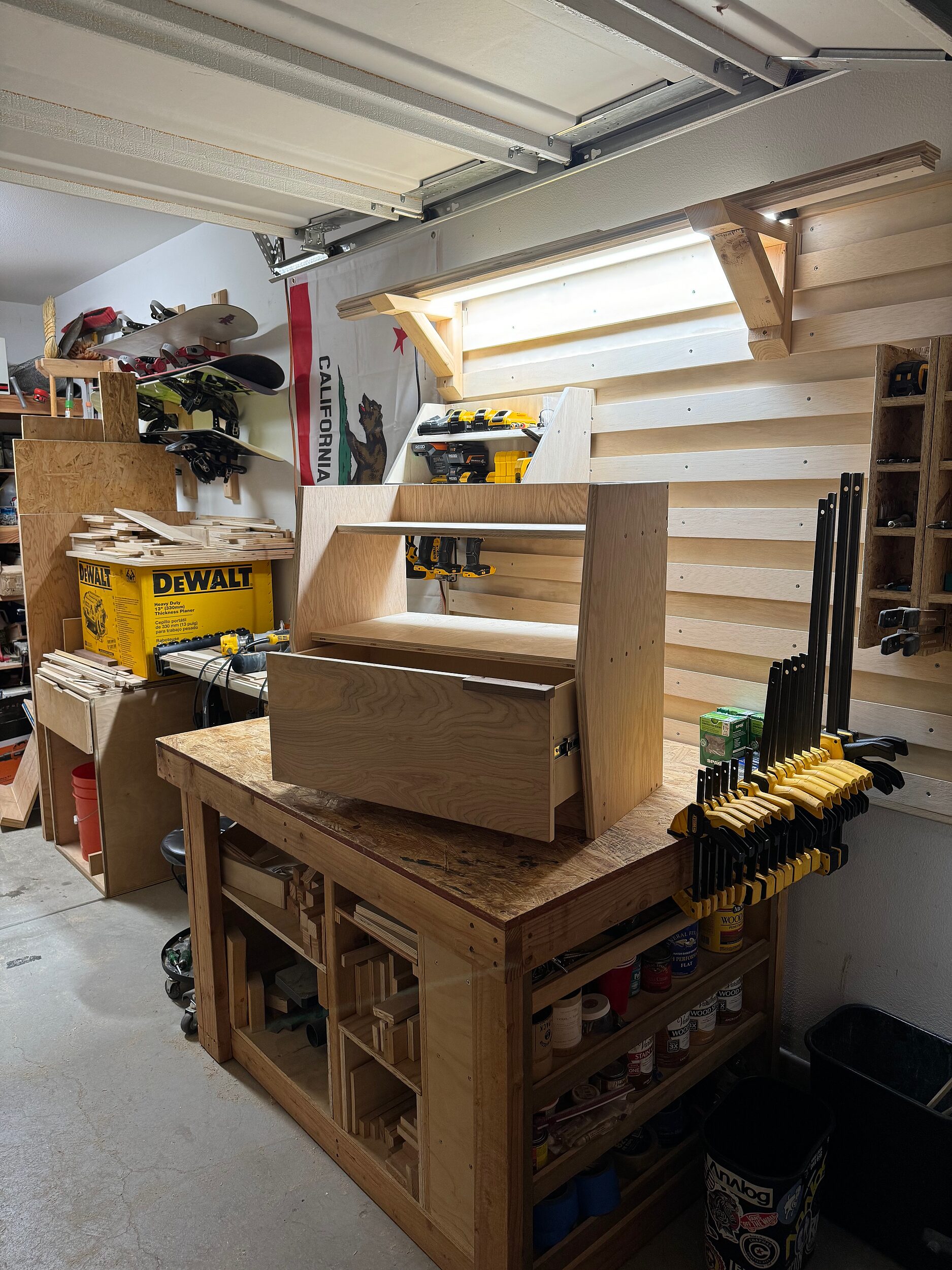 Modern Birch Plywood Nightstand: A DIY Build With Cut List
