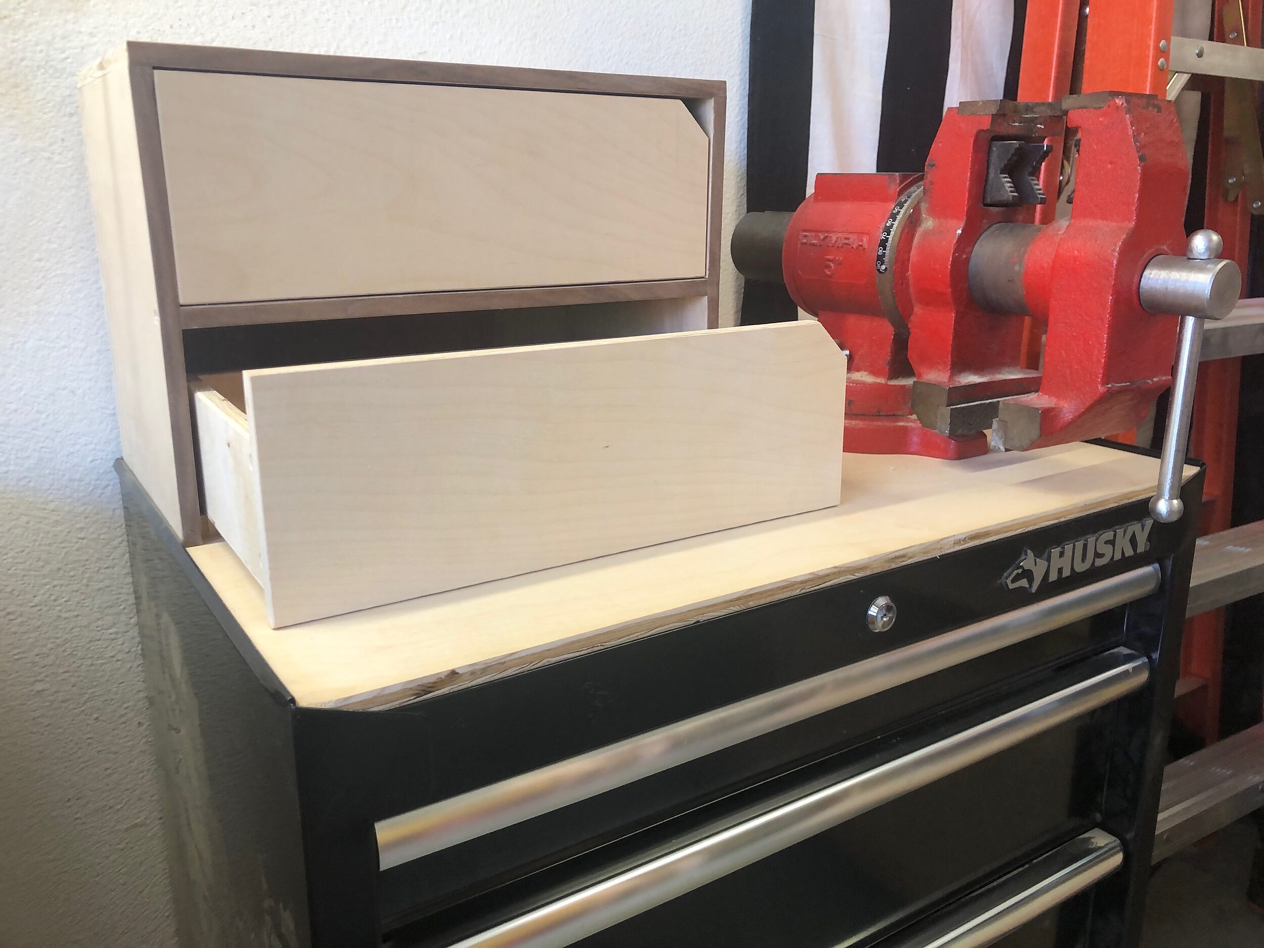 Birch Plywood Shop Storage Drawer Box: A Small Parts Organizer Build